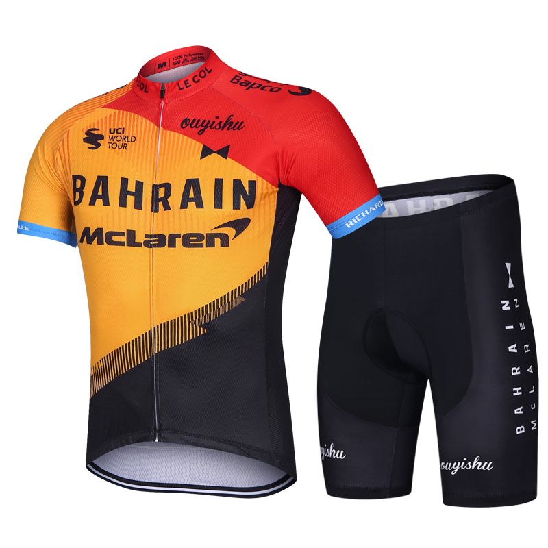 19 New Sky Short-Sleeve Cycling Clothes Suit Men's and Women's Spring and Summer Bicycle Clothes Breathable Quick-Drying Dynamic Bicycle Clothing