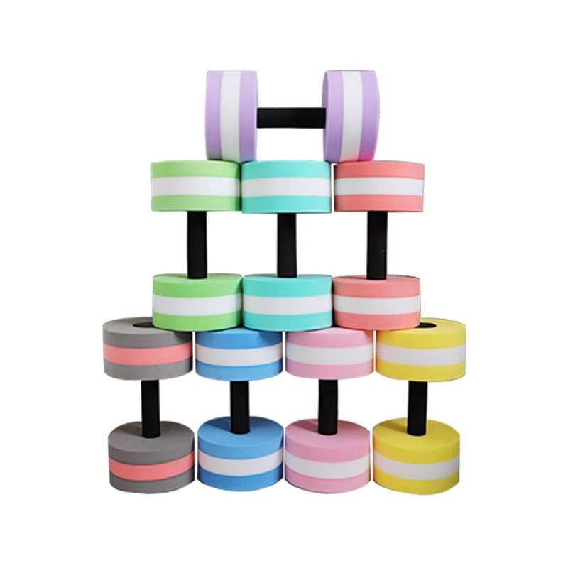 PE Slimming Exercises; Slimnastics Free Teaching Floating Aerobic Exercise Men and Women Water Swimming Equipment Water Yoga Fitness Dumbbell