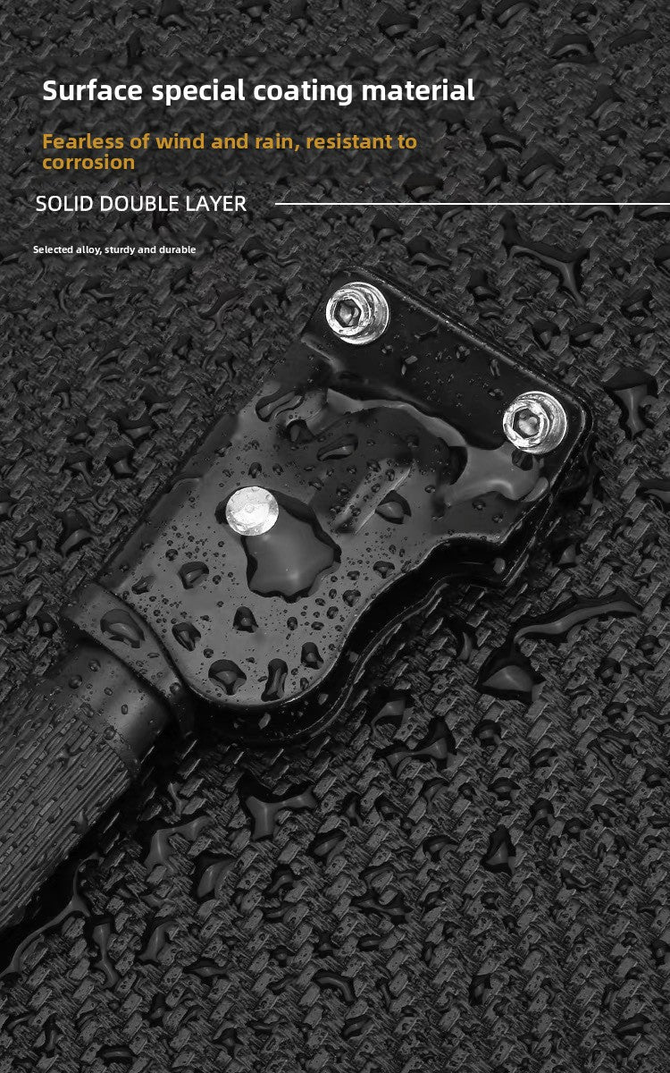 2-Hole MTB Kickstand 24 inch Replacement, 26 inch Bike Side Stand 2-Hole