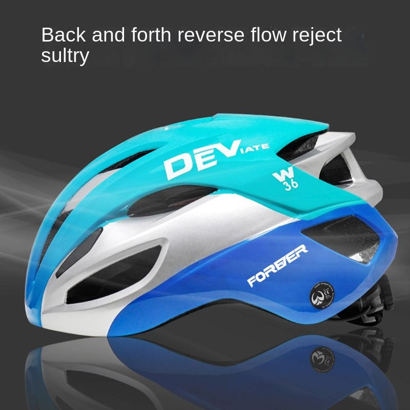 Bicycle Helmet Integrated Riding Helmet Mountain Highway Vehicle Road Bike Helmet