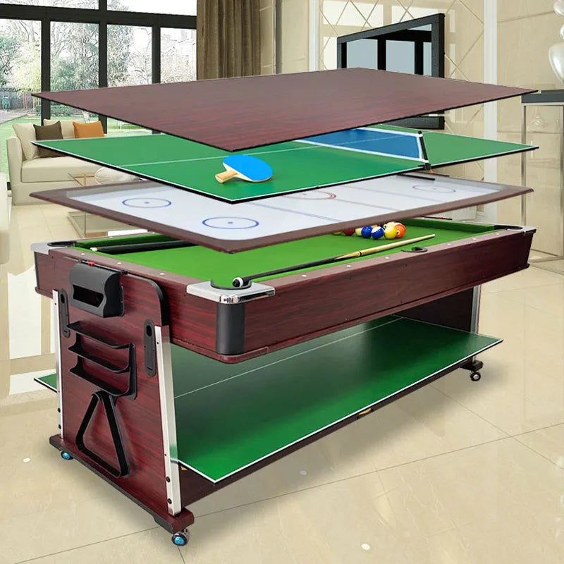 4-in-1 game table multi-function table tennis table ice hockey table