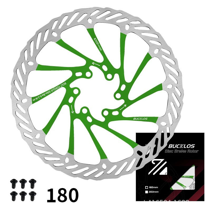 Bicycle Disc Brake Cooling Hydraulic Brake Rotor 6 Bolt