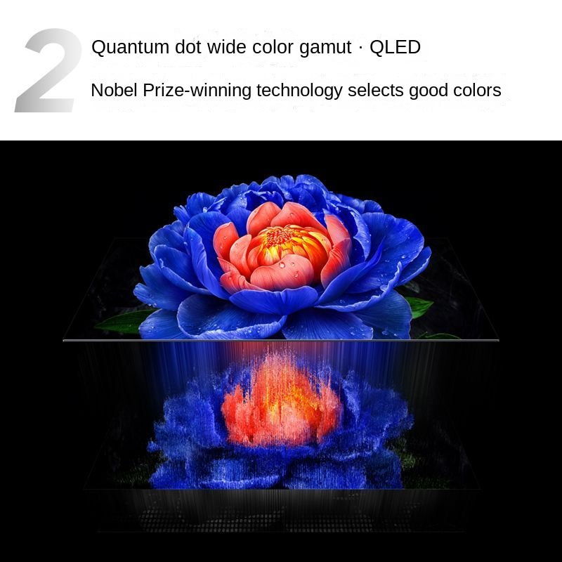 TCL TV 75V8L Pro 75inch 144Hz QLED Quantum Dot 3GB+64GB Large Memory TV