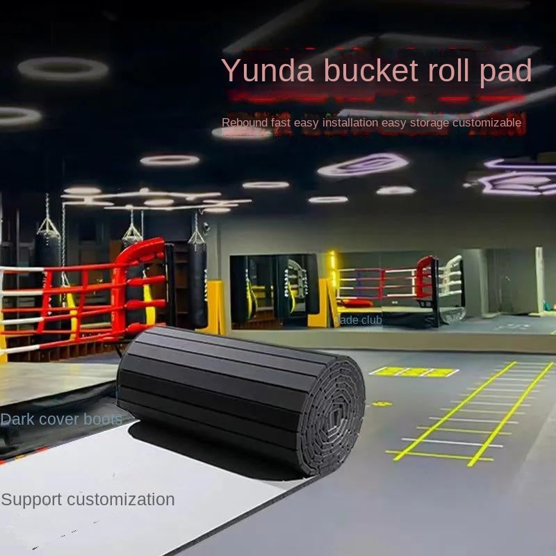 Boxing rollout mat cover single martial arts free combat training mat Boxing Jiu-jitsu judo mat