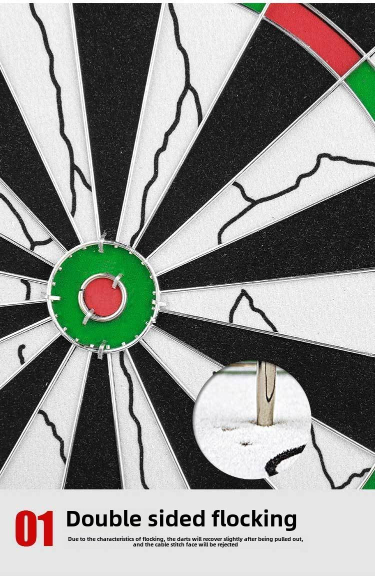 Cyeelife Official Authentic Products Dart Board Set Professional Competition 18-Inch Training Flocking Indoor Large Plate Target Plate