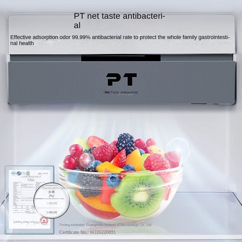 Midea 555L First-Class Energy Efficiency Dual Inverter Side-by-Side Energy-Saving Frost-Free Odor-Free Ultra-Thin Large Capacity Refrigerator