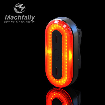 Factory Customized OEM Bicycle Light Smart Warning Light Cycling Fixture USB Rechargeable Mountain Bike Taillight