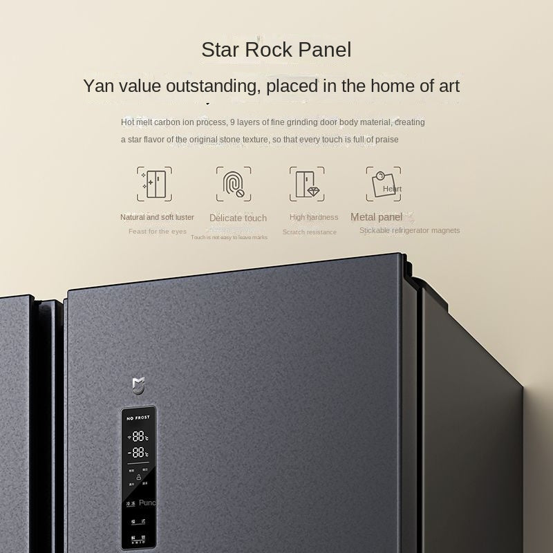 Xiaomi MiJia 516 L Refrigerator Double Door Large Capacity Air Cooling Frostless Double Frequency Conversion First Class Energy Saving Double Door Thin