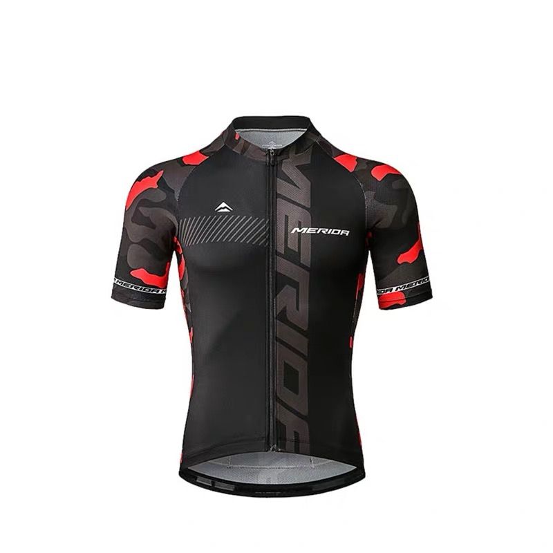 Merida Summer Short Sleeve Suspender Shorts Cycling Clothes Suit Mountain Bike Road Bike Loop Team Edition