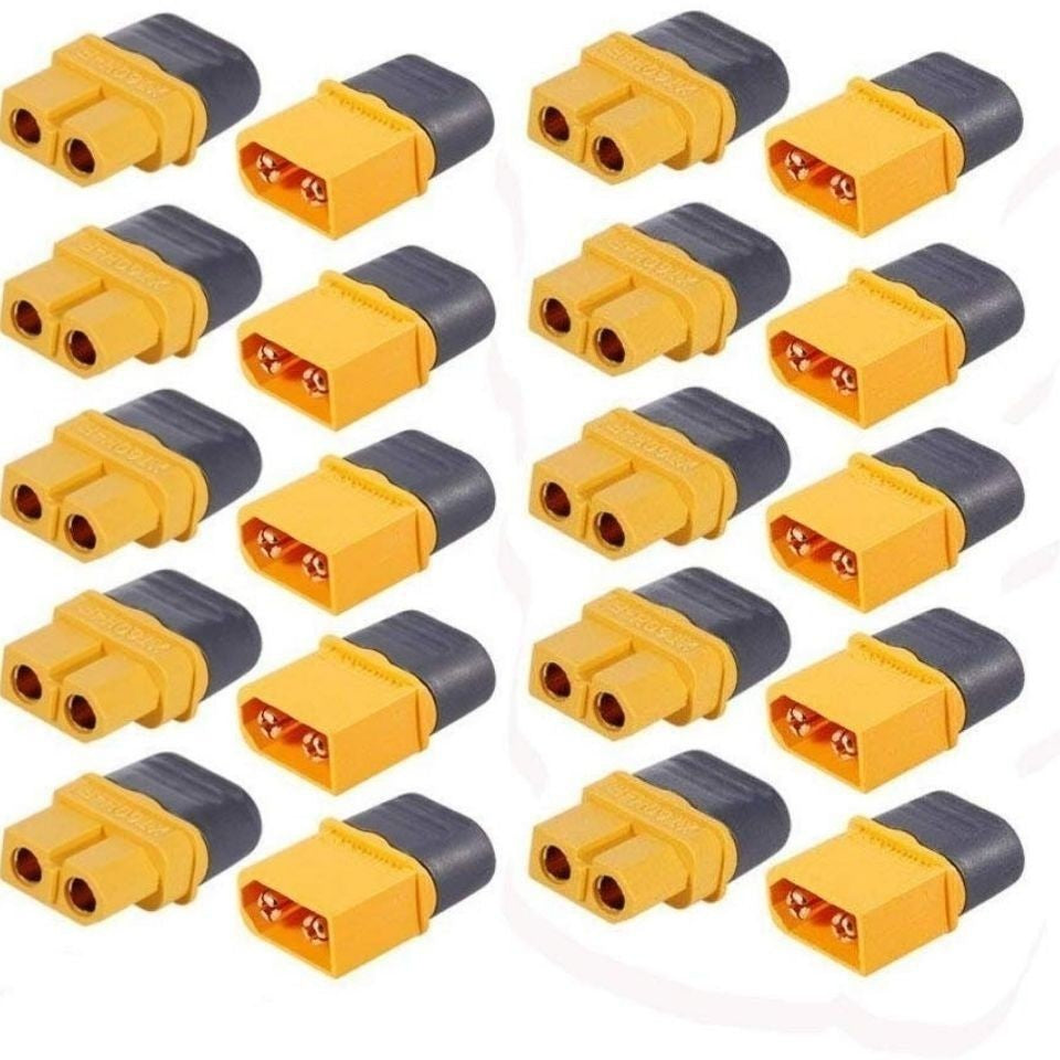 XT60H Gold Plated Anti-Short Battery Connector