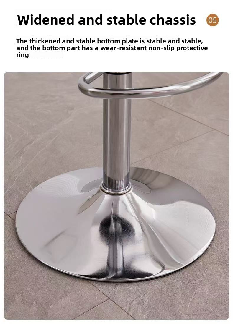 European Style Bar Stool Adjustable Swivel Chair Cashier High Stool Bar Stool Front Desk Bar Chair Backrest Stool Beauty Makeup Chair