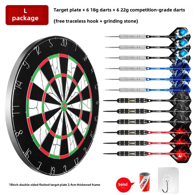 Cyeelife Official Authentic Products Dart Board Set Professional Competition 18-Inch Training Flocking Indoor Large Plate Target Plate