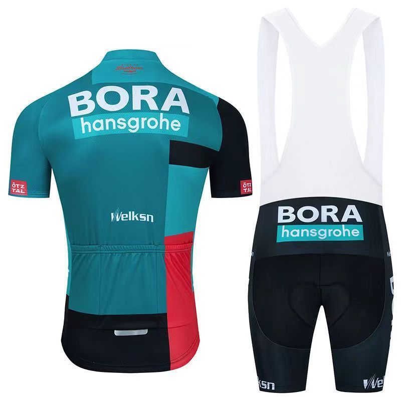 2022New Tour France Team Short-Sleeve Cycling Clothes Suit Baby Boy and Girl Summer Quick-Drying Breathable Bicycle Road Wear