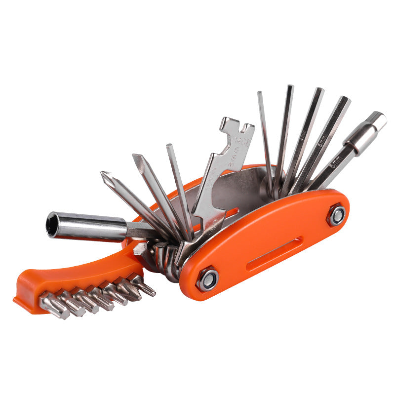 Bicycle Maintenance Tool Set Tire Repair Kit Wrench Multifunctional Repair Tool Kit Mountain Bicycle Fitting