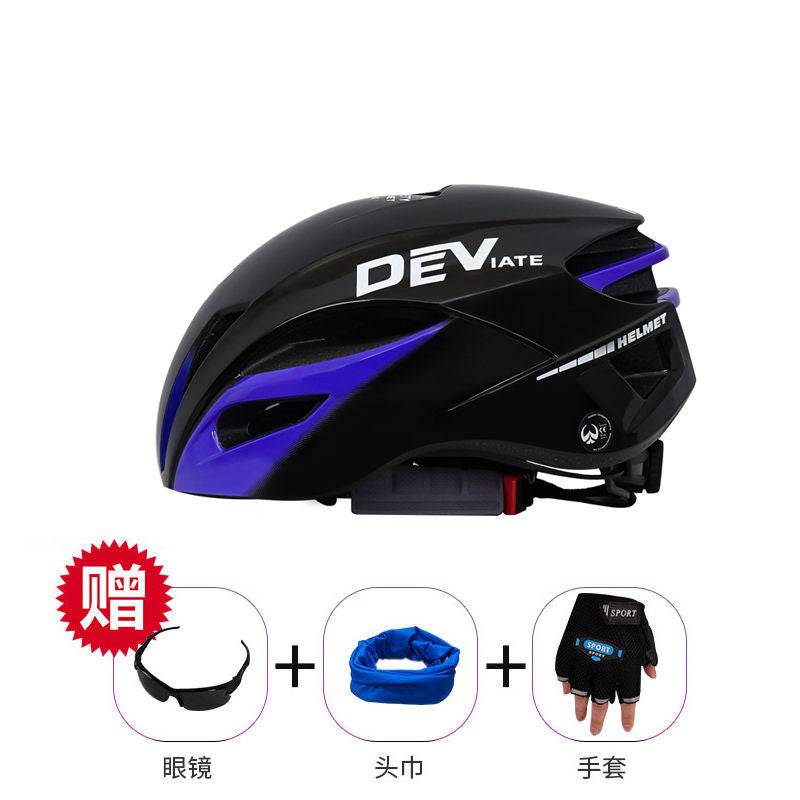 DEVIATE Bicycle Helmet Simple Riding Helmet Summer Helmet Ultra Light