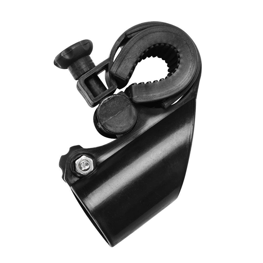 Bicycle Lamp Bracket Mountain Bicycle Lamp Bracket Bicycle Cycling Fixture [Gun-Type Light Clip]