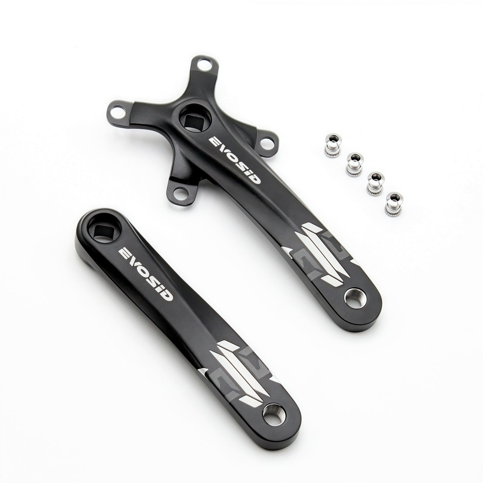 EVOSID Mountain Bike Crankset 104BCD Square Hole Crank 8/9/10/11/12 Speed Modified Single Chainring