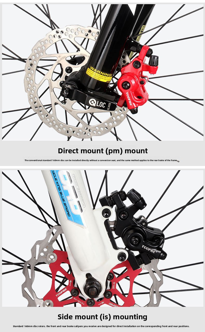 Mountain Bike Disc Brake Kit Brake Accessories Electric Bike Disc Brake Set Modified Bicycle Universal Brake Caliper