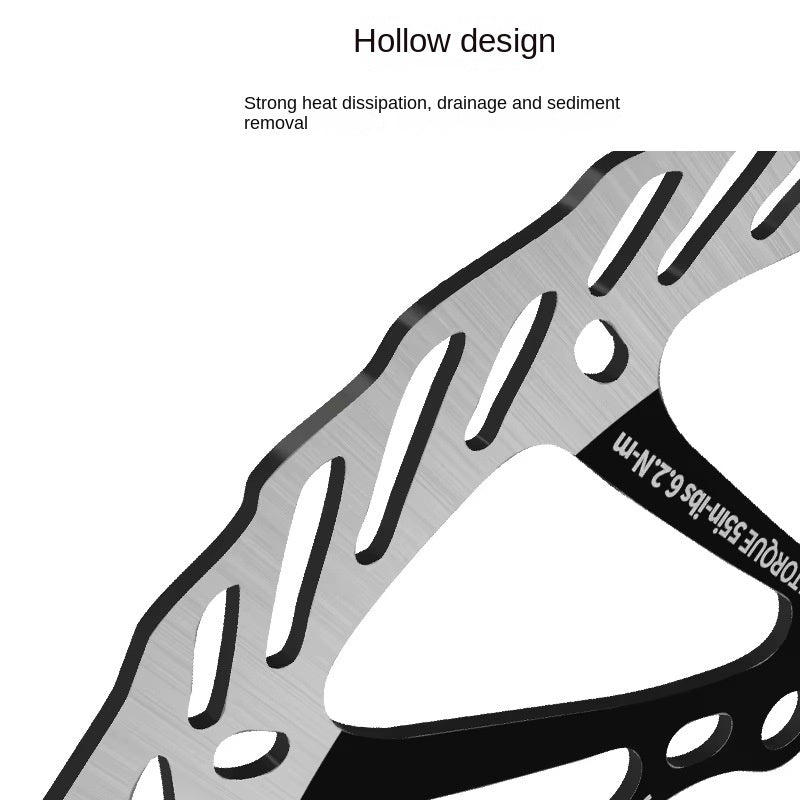 Bicycle Disc Brake Cooling Hydraulic Brake Rotor 6 Bolt
