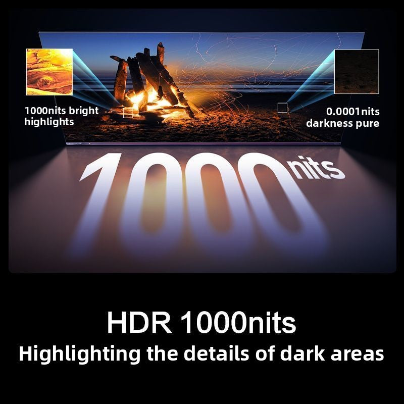 [Aurora Series] Hisense 65-Inch Miniled TV 264Hz High Brush Tablet 4K HD Intelligent Voice