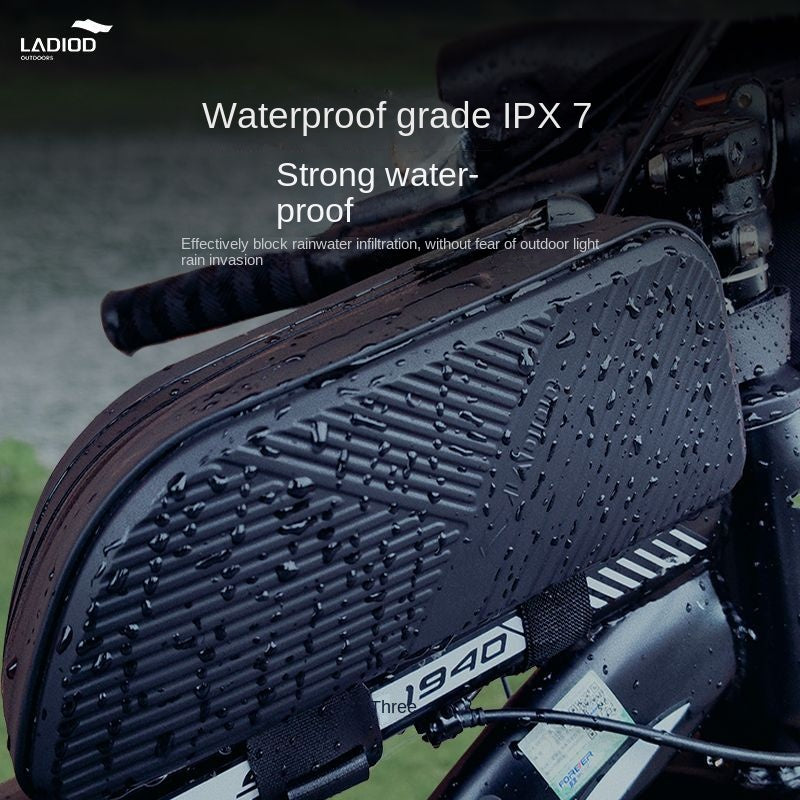 Landi Outdoor Bicycle Tube Bag All-Terrain Bicycle Bike Packet Mountain Bike Front Beam Bag Cycling Fixture