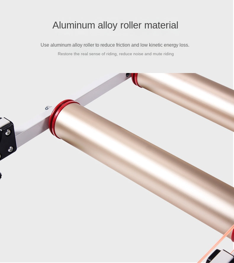 Aluminum Alloy Mute Drum Type Magnetic Resistance Mountain Bicycle Trainer Indoor Retractable Training Fitness Table