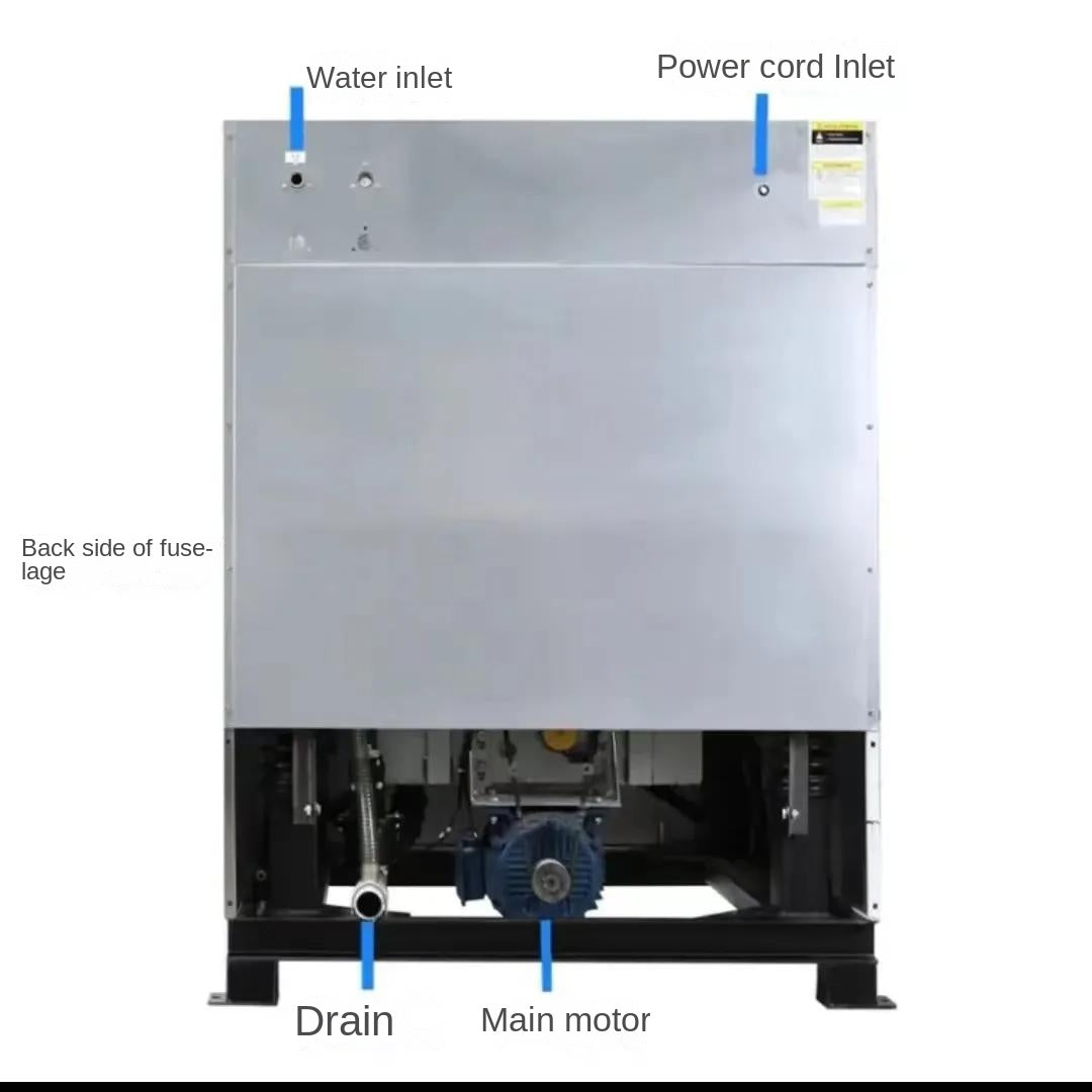Large washing machine Drying industrial washing machine automatic large capacity commercial washing machine
