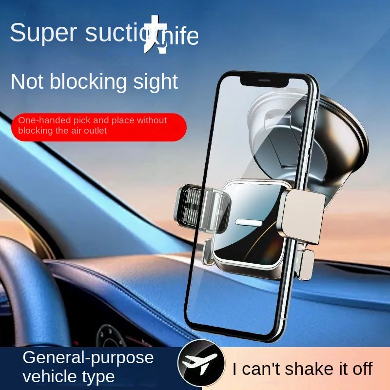 Car Phone Holder Car Navigation Fixed Suction Type Car Universal Gravity Bracket