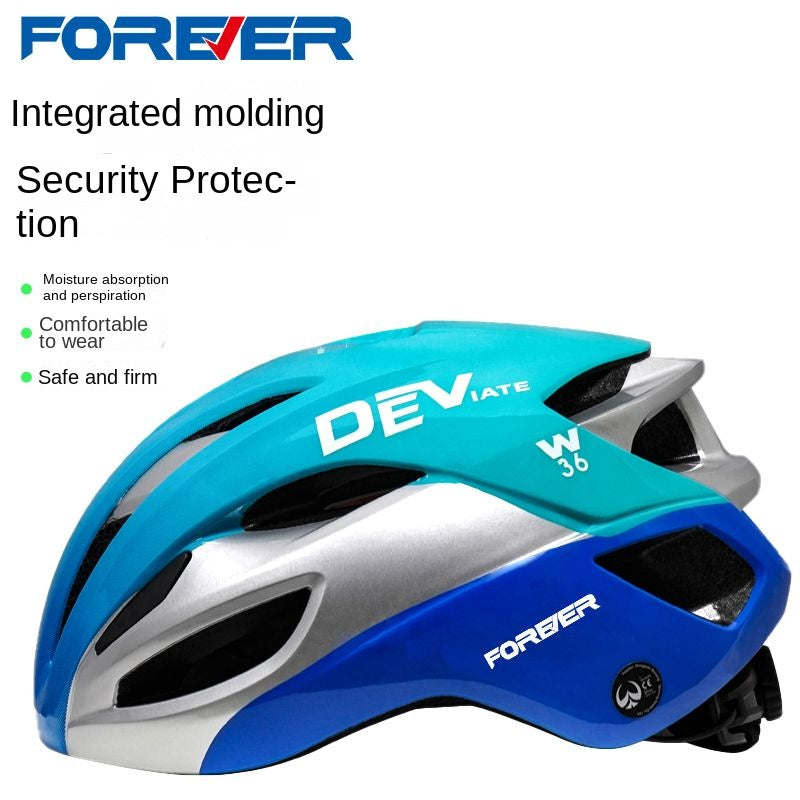 Bicycle Helmet Integrated Riding Helmet Mountain Highway Vehicle Road Bike Helmet