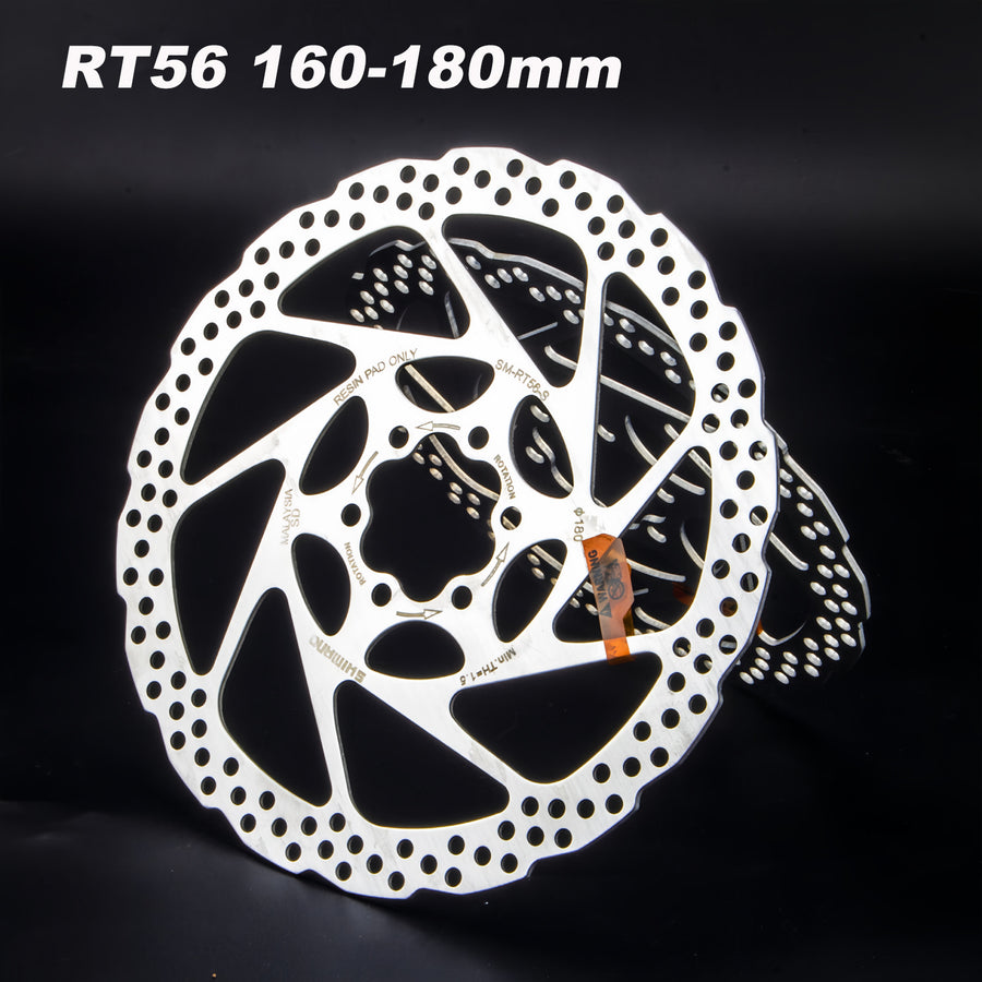 RT56 Disc Brake Pads Bicycle Six-Nail Brake Pads 160mm Brake Disc 180mm Disc with Screws