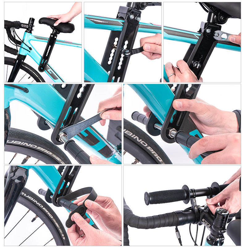 Children's Bicycle Single Frame Outdoor Parent-Child Frame Quick Release Baby Seat Mountain Bike Children Bike Seats Seat Chair