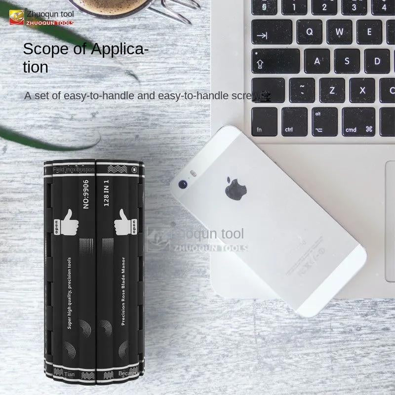 128 in one original new screwdriver set magnetic manual full precision mobile phone computer y type
