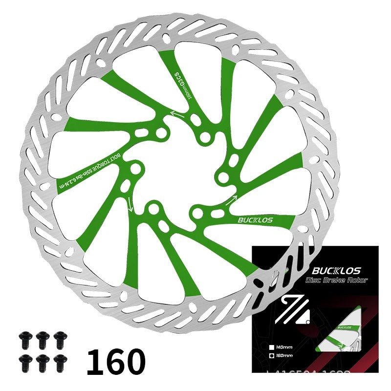 Bicycle Disc Brake Cooling Hydraulic Brake Rotor 6 Bolt