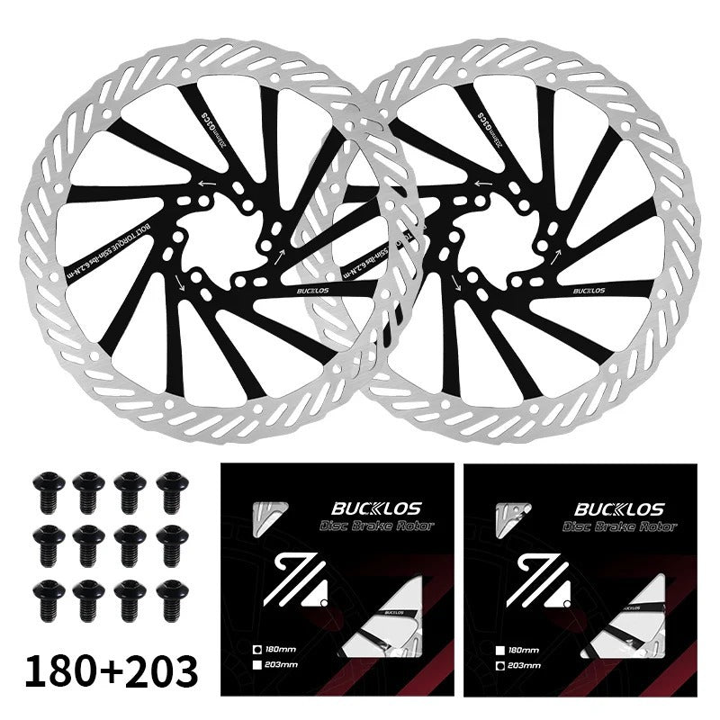 Bicycle Disc Brake Cooling Hydraulic Brake Rotor 6 Bolt