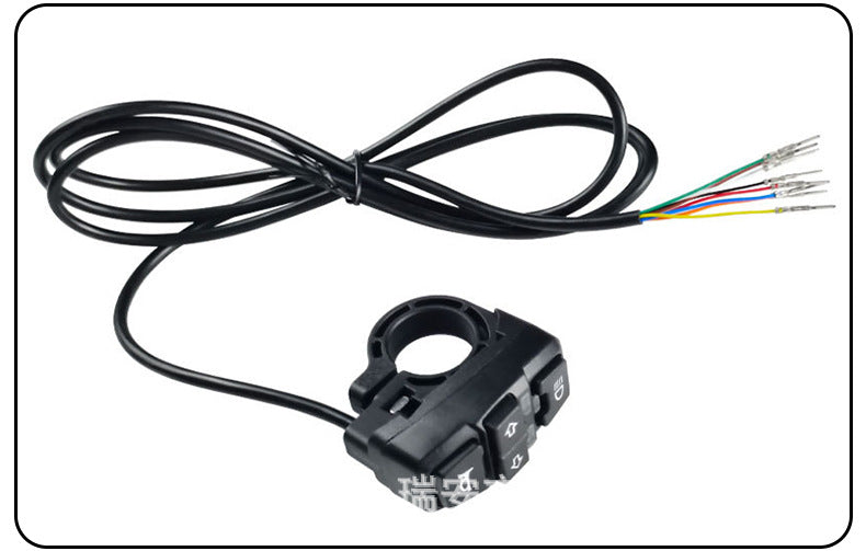 Motorcycle Electric Vehicle Three-Function Three-in-One Modified Switch