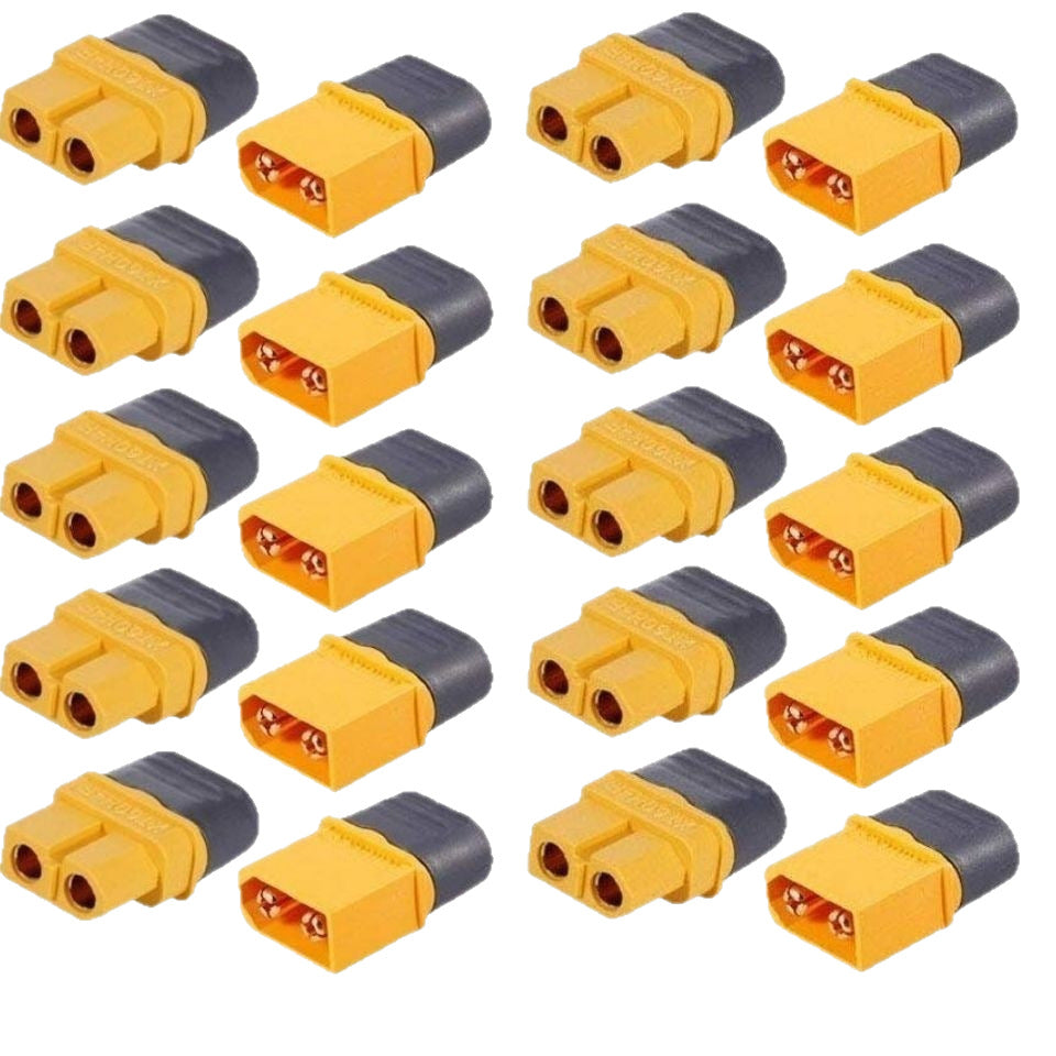 XT60H Gold Plated Anti-Short Battery Connector