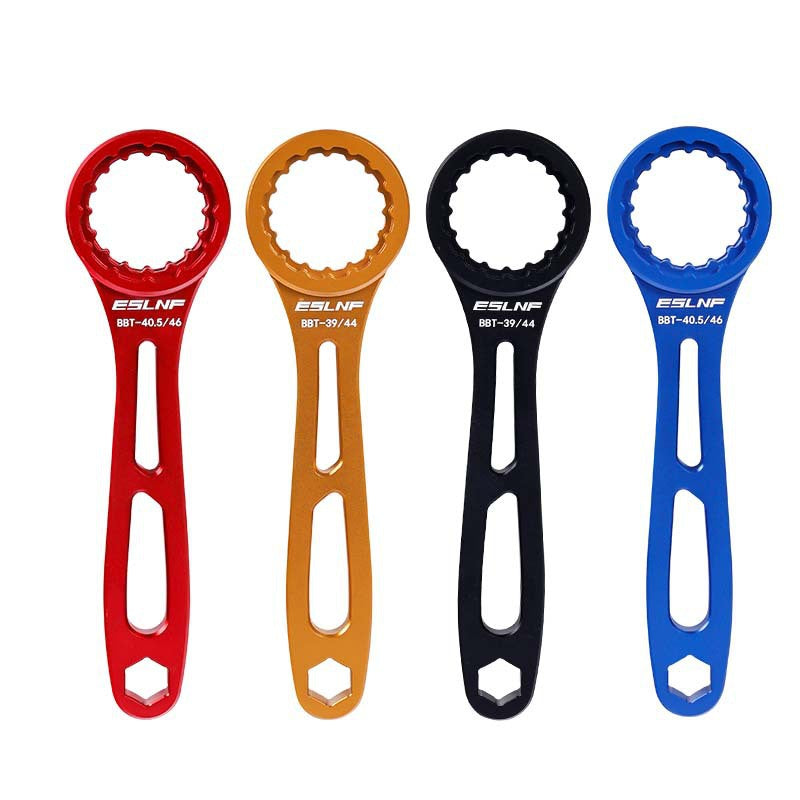 Eslnf Bicycle Shaft Wrench Mountain Highway Vehicle Multifunctional Tooth Plate Stripping Attachment Aluminum Alloy Repair Tool