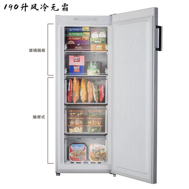 High-Quality Export 260L Frost-Free Chest Freezer for Home Use, Vertical Freezer, Drawer-Freezer, Breast Milk Energy-Saving