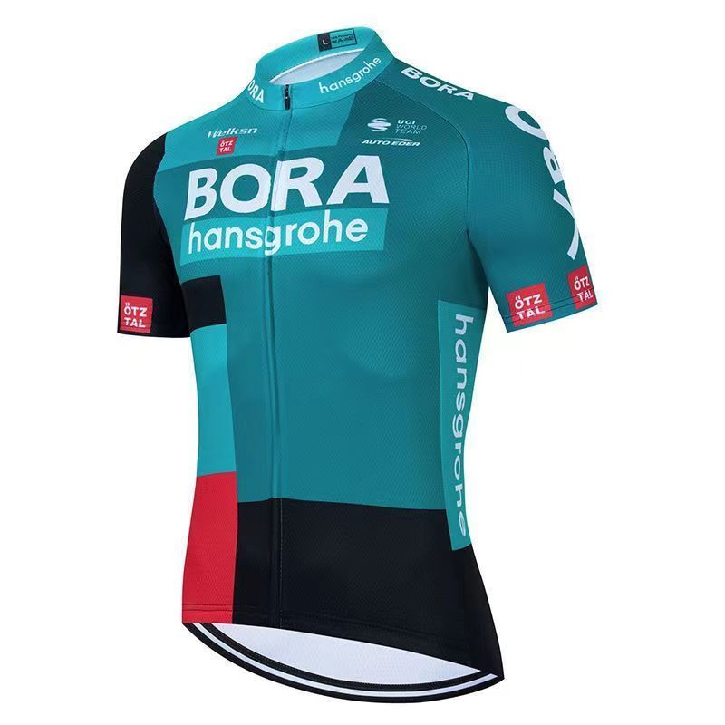 2022New Tour France Team Short-Sleeve Cycling Clothes Suit Baby Boy and Girl Summer Quick-Drying Breathable Bicycle Road Wear