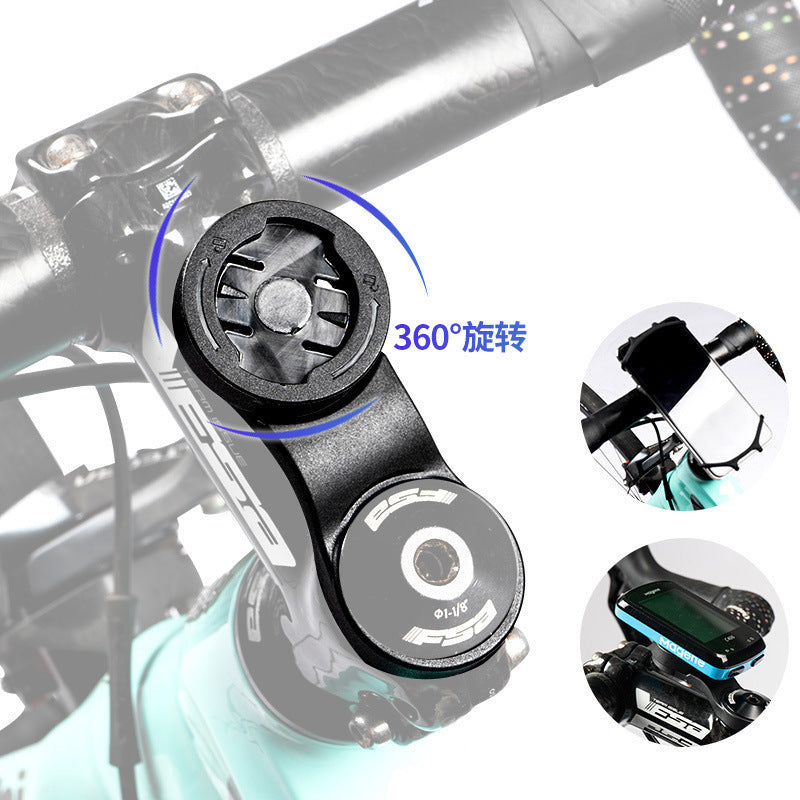 Bicycle Cyclocomputer Holder Road Bike Mountain Bike Handlebar Cover Extension Rack Outdoor Cycling Extendable Shelf Accessories