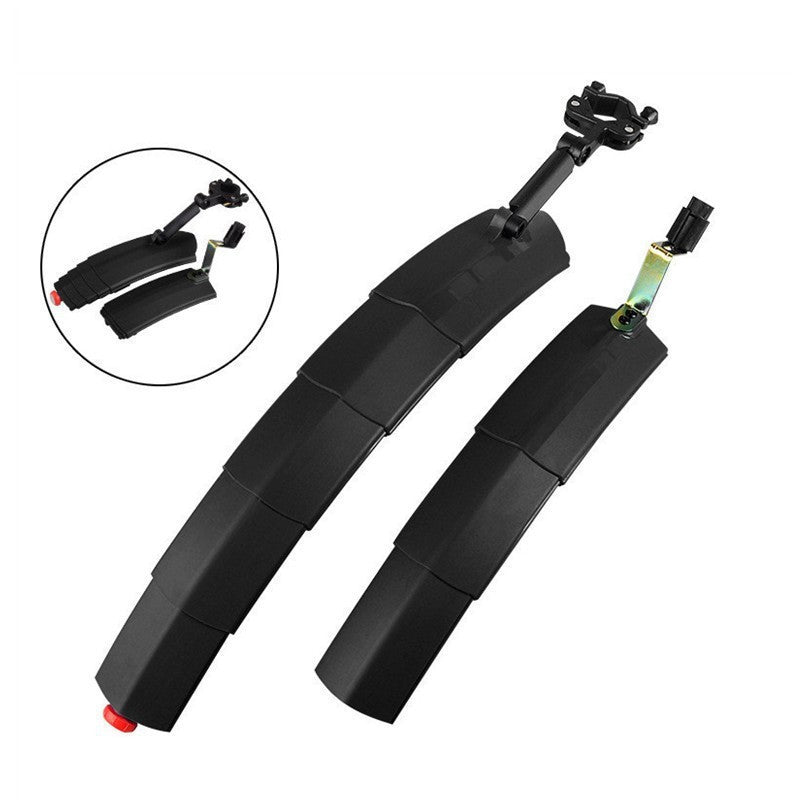 Mountain Bike Fender Bicycle Rainproof Cement Tile All-Inclusive Rain Block Board 26-Inch Retractable 7-Color Optional
