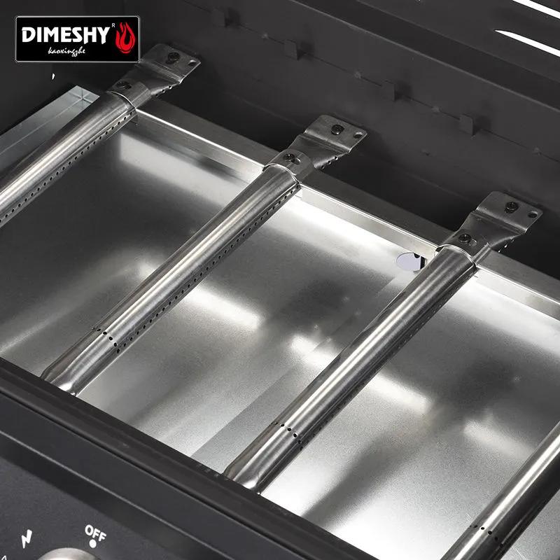 Gas 4+1 burner BBQ Grill DIMESHY