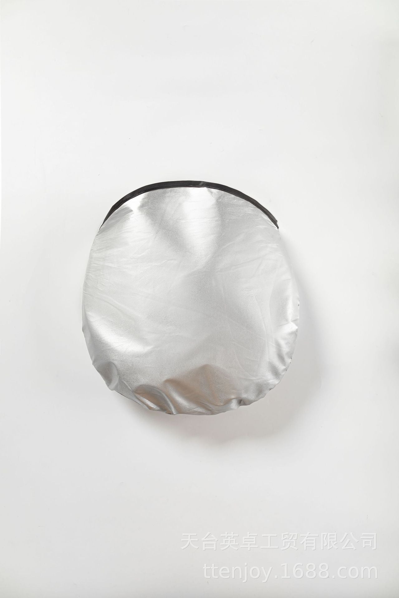 Car Double Circle Sunshade Sun Block Car Heat Insulation Silver Tape Snow Block Sun Protection Foldable
