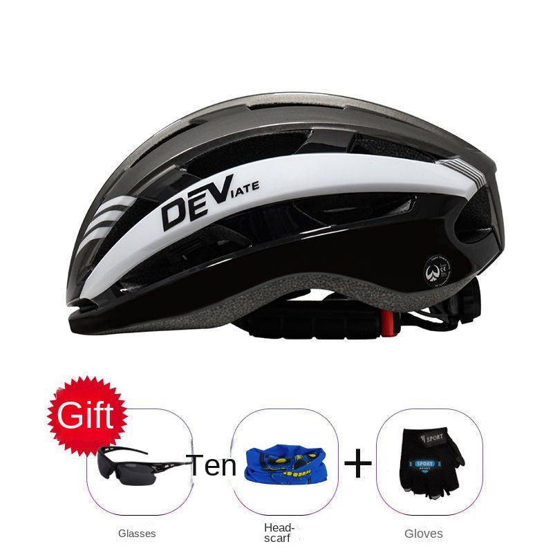 DEVIATE Integrated Bicycle Riding Helmet Bicycle Helmet Bicycle Helmet Universal