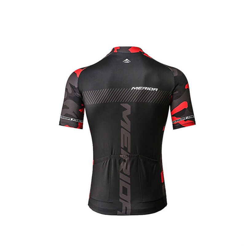 New Beautiful Short-Sleeved Cycling Outfit Suit Mountain Cyclist Coat Ring Law Team Edition Bicycle Clothing Cycling Pants Summer