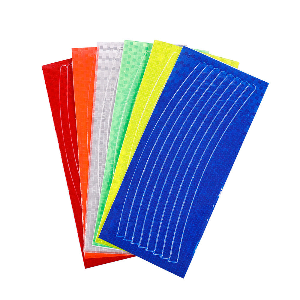 Mountain Bicycle Rim Reflective Stickers Car Ring Stickers Cycling Fixture and Fitting