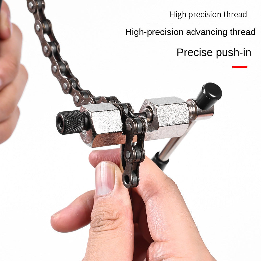 Mountain Bike Dual-Axis Chain-Cutting Device Chain Breaker Disassembly Chain Repair Tool