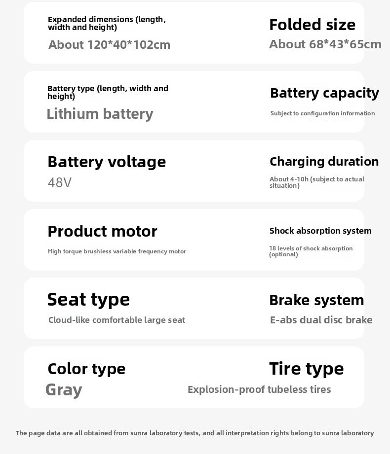 2025 New Model New National Standard Foldable Electric Bicycle Long Battery Life Can Be Placed in Trunk Adult Electric Bike