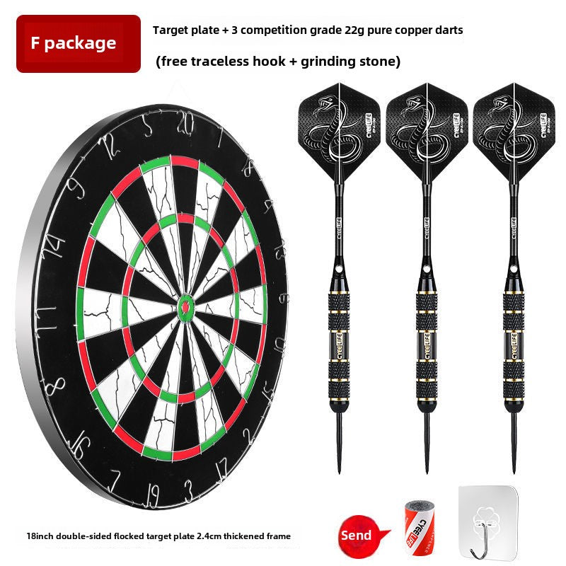 Cyeelife Official Authentic Products Dart Board Set Professional Competition 18-Inch Training Flocking Indoor Large Plate Target Plate