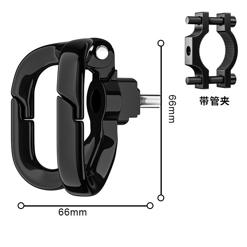 Electric Scooter Hook Front Universal Multi-Functional Modification Accessories No-Drill Battery Scooter Motorcycle Handlebar Hanging Hook